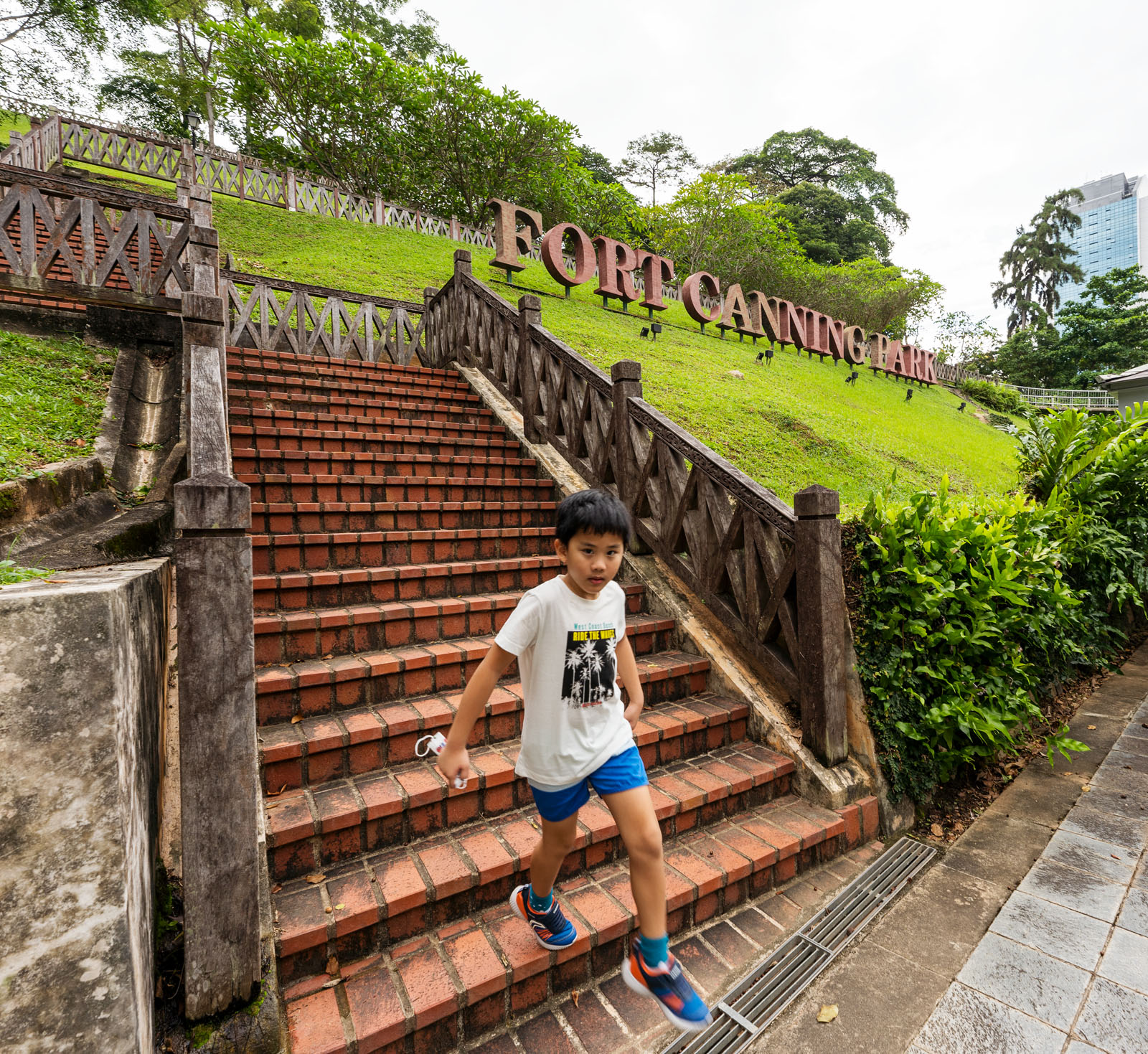 Fort Canning, Singapore, June 2021