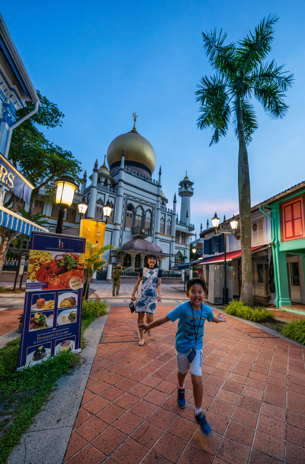 Sultan Mosque, Singapore, July 2021